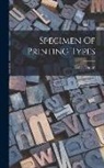 Henry Caslon - Specimen Of Printing Types