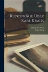Ludwig von Ficker, Stefan Zweig - Rundfräge über Karl Kraus