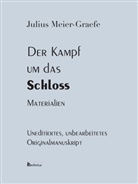 Julius Meier-Graefe - Der Kampf um das Schloss. Materialien