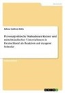 Adissa Sokhna Okita - Personalpolitische Maßnahmen kleiner und mittelständischer Unternehmen in Deutschland als Reaktion auf exogene Schocks