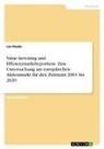 Len Raake - Value Investing und Effizienzmarkthypothese. Eine Untersuchung am europäischen Aktienmarkt für den Zeitraum 2001 bis 2020