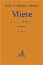 Hubert Blank, Ulf P Börstinghaus, Ulf P. Börstinghaus, Ulf P. Börstinghaus, Agnès Knopper u a, Astrid Siegmund... - Miete