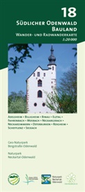 Geo-Naturpark Bergstrasse-Odenwald, Geo-Naturpark Bergstraße-Odenwald, Naturpark Neckartal-Odenwald, Neckartal-Oden - Blatt 18, Südlicher Odenwald - Bauland