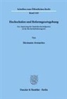 Hermann Avenarius - Hochschulen und Reformgesetzgebung.