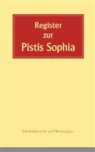 Andreas Döhrer - Register zur Pistis Sophia