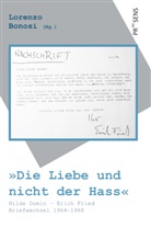 Lorenzo Bonosi - »Die Liebe und nicht der Hass«