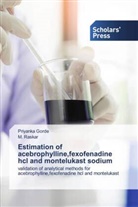 Priyanka Gorde, M. Raskar - Estimation of acebrophylline,fexofenadine hcl and montelukast sodium