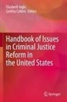 Calkins, Cynthia Calkins, Elizabeth Jeglic - Handbook of Issues in Criminal Justice Reform in the United States