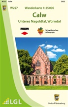 LGL - W227 Wanderkarte 1:25 000 Calw