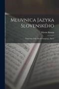 Martin Hattala - Mluvnica Jazyka Slovenského: Grammar of the Slovak Language, Part 2