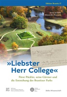 Alexander Niemann, Anne Schäfer - »Liebster Herr College«