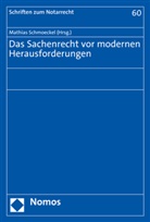 Mathias Schmoeckel - Das Sachenrecht vor modernen Herausforderungen