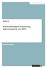 Stefan S, Stefan S. - Konstrukt-Operationalisierung, Inferenzstatistik und SPSS