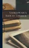 Anonymous - Shakespeare's Rape of Lucrece