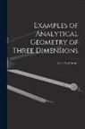 Isaac Todhunter - Examples of Analytical Geometry of Three Dimensions