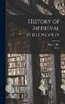 Peter Coffey, M. De Wulf - History of Medieval Philosophy
