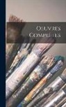 Anonymous - Oeuvres Complètes