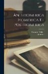 Johannes (Tzetzes), Immanuel Bekker - Antehomerica Homerica Et Posthomerica