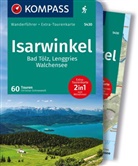Christian Schneeweiß - KOMPASS Wanderführer Isarwinkel, Bad Tölz, Lenggries, Walchensee, 60 Touren mit Extra-Tourenkarte