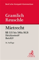 Bernhard Gramlich, Fabian Reuschle, Fabian (Dr.) Reuschle - Mietrecht