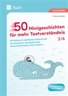 Denise Müller - 50 Minigeschichten für mehr Textverständnis 3/4