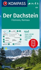 KOMPASS-Karten GmbH - KOMPASS Wanderkarte 031 Der Dachstein, Ramsau, Filzmoos 1:25.000