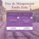 Guy de Maupassant, Émile Zola, EasyOriginal Verlag, Ilya Frank - Guy de Maupassant & Émile Zola (Bücher + Audio-Online) - Lesemethode von Ilya Frank, m. 2 Audio, m. 2 Audio, 2 Teile