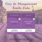 Guy de Maupassant, Émile Zola, EasyOriginal Verlag, Frank, Ilya Frank, EasyOriginal Verlag - Guy de Maupassant & Émile Zola (Bücher + Audio-Online) - Lesemethode von Ilya Frank, m. 2 Audio, m. 2 Audio, 2 Teile
