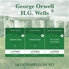 George Orwell, H. G. Wells, Herbert George Wells, EasyOriginal Verlag, Ilya Frank - George Orwell & H.G. Wells (Bücher + Audio-Online) - Lesemethode von Ilya Frank, m. 3 Audio, m. 3 Audio, 3 Teile