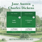 Jane Austen, Charles Dickens, EasyOriginal Verlag, Ilya Frank - Jane Austen & Charles Dickens Hardcover (Bücher + Audio-Online) - Lesemethode von Ilya Frank, m. 2 Audio, m. 2 Audio, 2 Teile