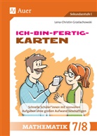 Lena-Christin Grzelachowski - Ich-bin-fertig-Karten Mathematik Klassen 7-8