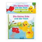 Trötsch Verlag GmbH &amp; Co. KG - Trötsch Badebuch mit Tierfigur Die kleine Ente und der Fisch