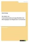 Daniel Kneipp - Die Rolle von Unternehmensbewertungs-Modellen bei Börsengängen seit Beginn der Corona-Krise
