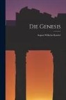 August Wilhelm Knobel - Die Genesis