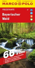 MARCO POLO Freizeitkarte 37 Bayerischer Wald 1:110.000