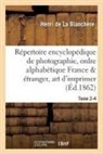 Henri De La Blanchère, de la Blanchere-H - Repertoire encyclopedique de