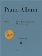 Piano Album - From Bach to Gershwin · All-time favourites