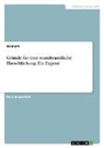Anonym, Anonymous - Gründe für eine standesamtliche Eheschließung. Ein Exposé