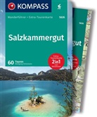 Wolfgang Heitzmann - KOMPASS Wanderführer Salzkammergut, 60 Touren mit Extra-Tourenkarte