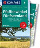 Siegfried Garnweidner - KOMPASS Wanderführer Pfaffenwinkel, Fünfseenland, Starnberger See, Ammersee, 60 Touren mit Extra-Tourenkarte