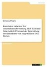 Emmanouil Foukis - Korrelation zwischen der Unternehmensbewertung nach Economic Value Added (EVA) und der Entwicklung der Aktienkurse von ausgewählten DAX Werten