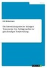 Erik Winkelmann - Die Entwicklung unseres heutigen Tonsystems. Von Pythagoras bis zur gleichstufigen Temperierung