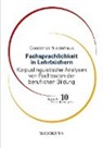 Constanze Niederhaus - Fachsprachlichkeit in Lehrbüchern
