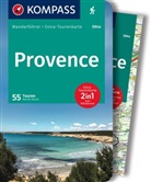Astrid Sturm - KOMPASS Wanderführer Provence, 55 Touren mit Extra-Tourenkarte