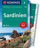 Gerhard Stummvoll, Astrid Sturm - KOMPASS Wanderführer Sardinien, 75 Touren mit Extra-Tourenkarte