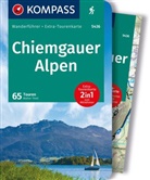 Walter Theil - KOMPASS Wanderführer Chiemgauer Alpen, 65 Touren mit Extra-Tourenkarte