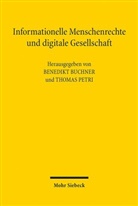 Benedikt Buchner, Petri, Thomas Petri - Informationelle Menschenrechte und digitale Gesellschaft