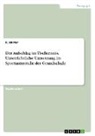 R Winter, R. Winter - Der Aufschlag im Tischtennis. Unterrichtliche Umsetzung im Sportunterricht der Grundschule