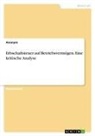 anonym - Erbschaftsteuer auf Betriebsvermögen. Eine kritische Analyse