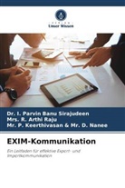 &amp; M, Mr. P. Keerthivasan &amp; Mr. D. Nanee, P. Keerthivasan D. Nanee, Mrs R Arthi Raju, Mrs. R. Arthi Raju, R. Arthi Raju... - EXIM-Kommunikation